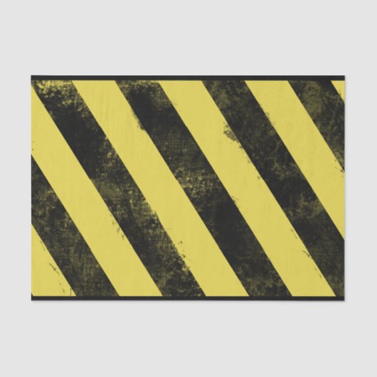 Vernietigde waarschuwing tissuepapier (Voorkant)