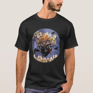 Vernietiging in de lucht DONKERE T-SHIRT