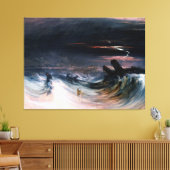 Vernietiging van banden door John Martin (1840) Canvas Afdruk (Insitu (Woonkamer))