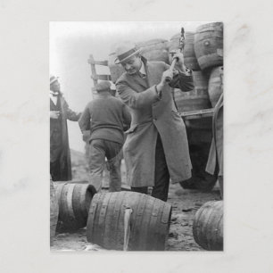 Vernietiging van de Beer, 1924 Briefkaart
