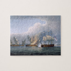 Vernietiging van de Franse Frigates L'Arianne & L' Legpuzzel
