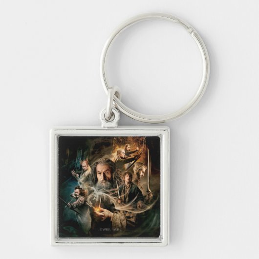 VERNIETIGING VAN SMAUG™-tekens 2 Sleutelhanger (Voorkant)
