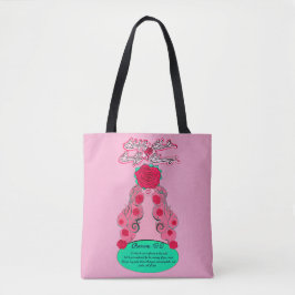 Vernieuw Je Geest - Blushing Rose Draagtas