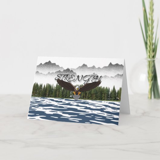 Vernieuw mijn Sterkte Wenskaart Kaart (Voorkant)