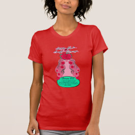 Vernieuw Uw Geest - Blushing Rose T-shirt