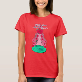 Vernieuw Uw Geest - Blushing Rose T-shirt