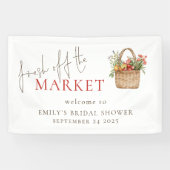 Vernieuwd van de Markt Welkom Bruidsfeest Spandoek (Horizontaal)