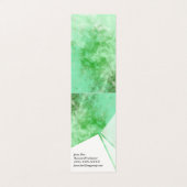 Vernieuwende verticale Abstracte Visitekaartjes (Buitenkant ongevouwen)