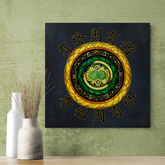 Vernieuwing: {20} Waar er einde is, is er begin Canvas Afdruk