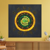 Vernieuwing: {37} Waar er einde is, is er begin Canvas Afdruk (Insitu (Woonkamer))