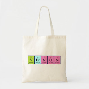 Vernon Periodieke canvas tas van de Naam