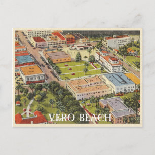 Vero Beach, centrum van Florida Briefkaart