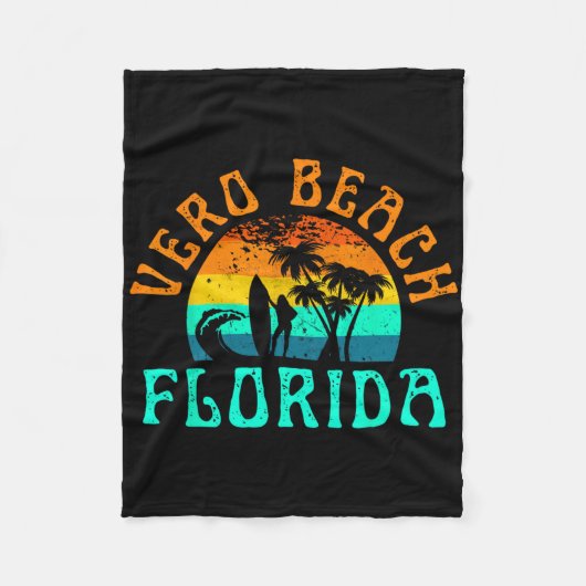 Vero Beach Fleece Deken (Voorkant)