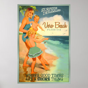 VERO BEACH Florida Indian River County Reisgids Poster