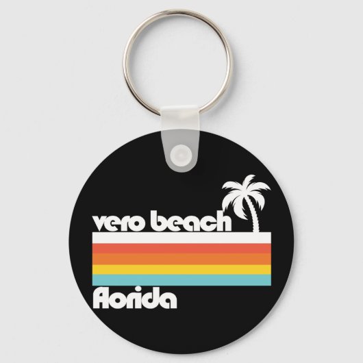 Vero Beach Florida Sleutelhanger (Voorkant)