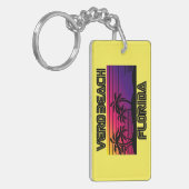 Vero Beach Florida Sleutelhanger (Voorkant Links)