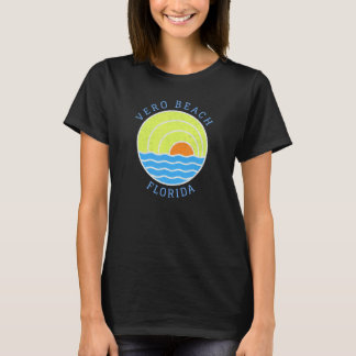 Vero Beach Retro Sunset T-shirt
