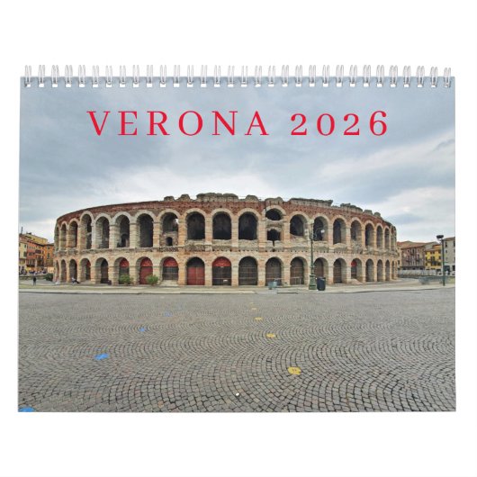 Verona 2026 kalender (Hoes)