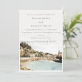 Verona Adige River Italië Waterverf Koppels Douche Kaart (Staand voorkant)