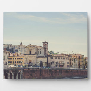 Verona-architectuur, Italië Fotoplaat