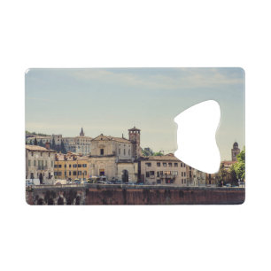 Verona-architectuur, Italië Kredietkaart Flessenopener