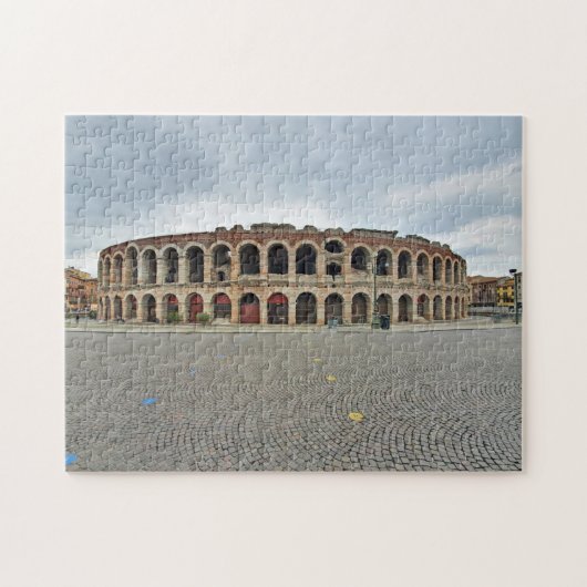Verona Arena panoramisch uitzicht puzzel (Horizontaal)