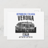 Verona Briefkaart (Voorkant / Achterkant)