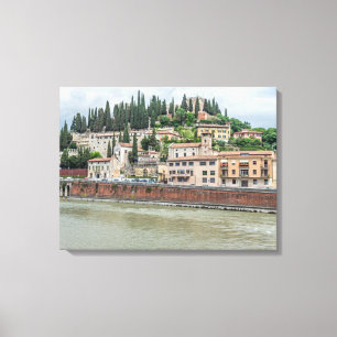 Verona Castel San Pietro uitzicht canvas print