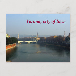 Verona, de stad Love Briefkaart