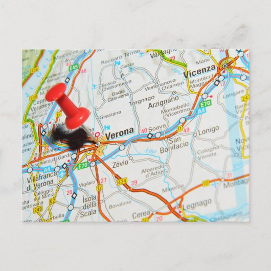 Verona, Italië Briefkaart (Voorkant)