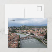 Verona Italië Briefkaart (Voorkant / Achterkant)