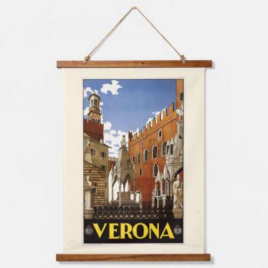 Verona Italië Hangend Wandkleed (Voorkant)