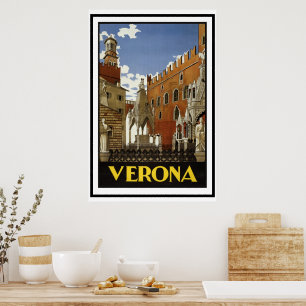 VERONA ITALIË - STIJL POSTER