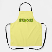Verona Name Kiwi Design Tablier de cuisine (Recto)