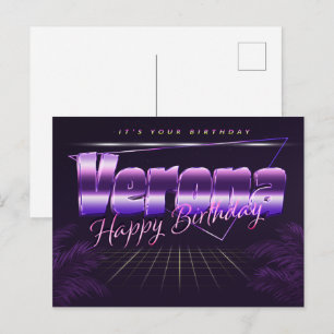 Verona Nom Prénom Date de naissance de la carte po