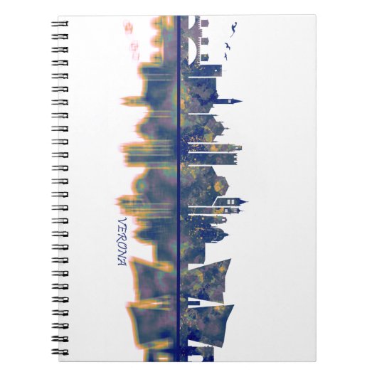 Verona Skyline Notitieboek (Voorkant)