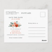 Verona Sunset Bright Sinaasappel Modern Bewaar de Briefkaart (Achterkant)