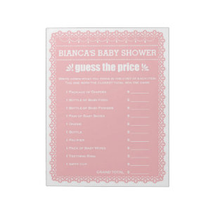 Veronderstel het Baby shower van Papel Picado van Notitieblok
