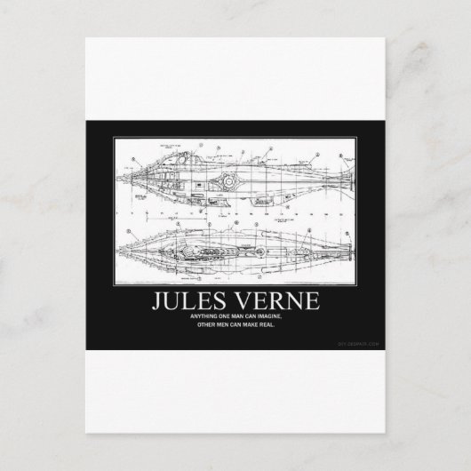 Veronderstel (Nautilus) Briefkaart (Voorkant)