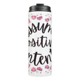 Veronderstel positieve intentie thermosbeker