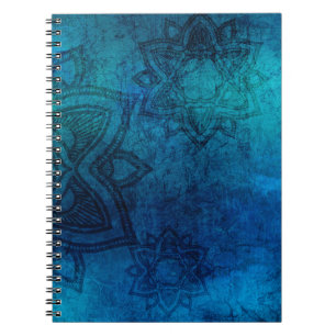 Verondersteld Blauw Mandala Patroon Notitieboek