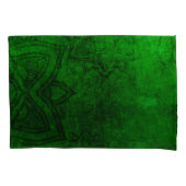 Verondersteld Groen Mandala Pattern Kussensloop (Voorkant)