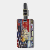 Verondersteld potentieel bagagelabel (Voorkant verticaal)