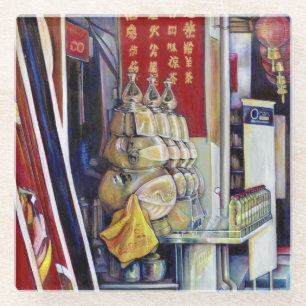 Verondersteld potentieel glazen onderzetter