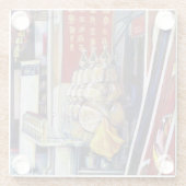 Verondersteld potentieel glazen onderzetter (Achterkant)