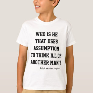 veronderstelling t-shirt
