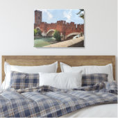 Vérone Castelvecchio Pont vue toile (Insitu(Chambre))
