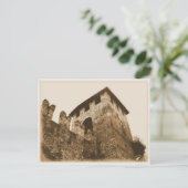 Vérone, Italie - Carte postale du château (Debout devant)