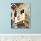 Vérone Juliet Balcon vue toile imprimé (Insitu (Plancher de Bois))