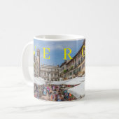 Vérone Piazza Erbe vue tasse de café (Devant gauche)